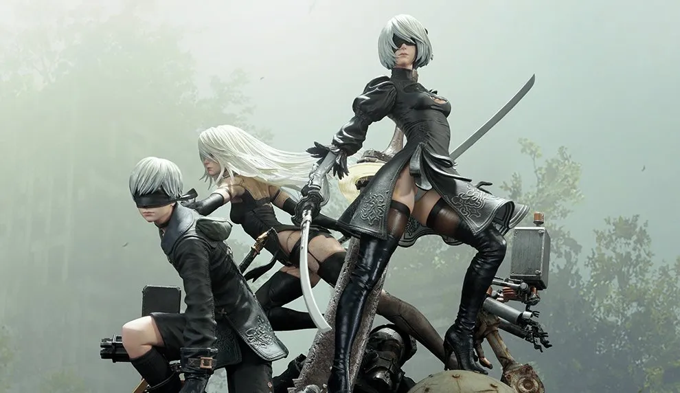 NieR:Automata statue produced through OEM